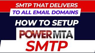 How to Install & Configure PowerMta SMTP on Ubuntu - send bulk Emails to all Email domains