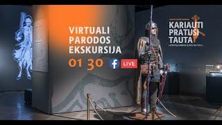 Virtuali ekskursija po parodą „Kariauti pratusi tauta. Lietuvos karinis elitas XIII–XIV a.“