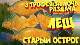 русская рыбалка 4 - Лещ озеро Старый Острог - рр4 фарм Алексей Майоров russian fishing 4