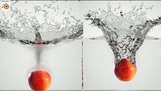 Create a Realistic Fruit Splash in Blender Using Mantaflow