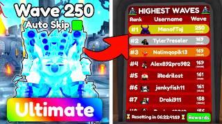 NEW ULTIMATE FROST TITAN SPEAKERMAN GOT ME ON LEADERBOARD! (Toilet Tower Defense)