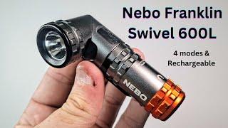 Nebo Franklin Swivel 600L Rechargeable Flashlight