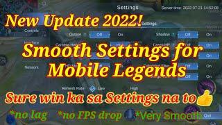 Very Smooth Settings for Mobile Legends 2022, Best Settings Mobile Legends 2022