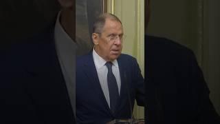 Russia's Lavrov Says the West Is 'Asking for It'