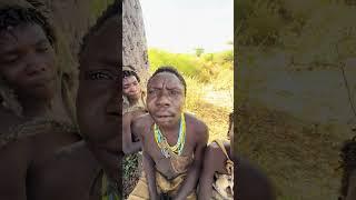 Hadzabe Tribe bushmen try to say Los Angeles for the first time 