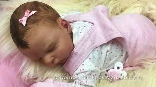 Reborn baby Anastasia (Photos) vinyl kit by Olga Auer (Cute Lifelike Reborn Doll)