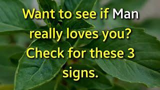 Want to see if Man really loves you? Check for these 3 signs...|Psychology Amazing Facts