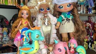 Random unboxings! LOL OMG, Na Na Na, Royal Enchantimals and Balala the Fairies dolls (+mini reviews)