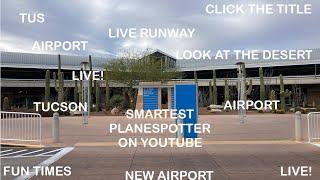  Live PIP ATTACKS WIFI AND PLANESPOTTING:Plane Spotting From Tucson International Airport