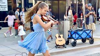 ANGELIC GIRL STOPPED PEOPLE IN AMAZEMENT | Harry Styles - As It Was | Karolina Protsenko