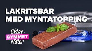 Lakritsbar med Myntatopping – Recept