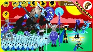 NEW MOD SUMMON DUAL AXE FROZEN MEGA GRIFFON BOSS, SPEAROS | Stick War Legacy Mod VIP | Animugen2048