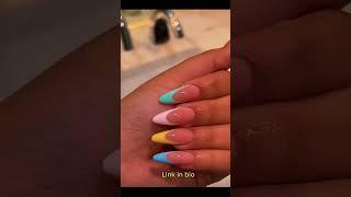Vibrant Nail Art Trends with Bold Colors #nails