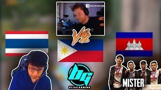 HawksNest vs Asia streamers! + I trashtalk?? | Rules Of Survival