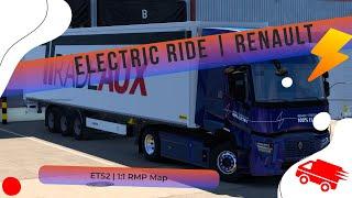 ETS2 1:1 Rheinland-Pfalz & Heilbronn Map | Renault E-Truck | Real Map & Sound | Eco-Friendly Drive