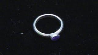 Setting A Cabochon Stone Into A Silver Bezel