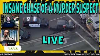 LIVE POLICE CHASE NOW MURDER SUSPECT | WE GOT A CHASE