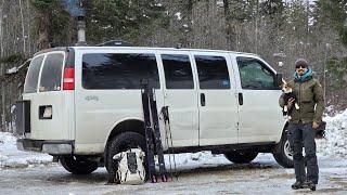 Van Life in BC... witnessing heaven on earth - most surreal backcountry ski day yet