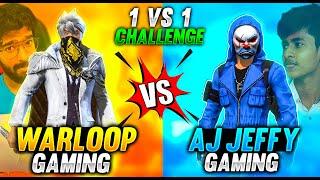 Warloop Vs Aj Jeffy||Most Awaited Match||50000 Challenge-ஆ|Garena-FreeFire#tamil#ajjeffy#warloop