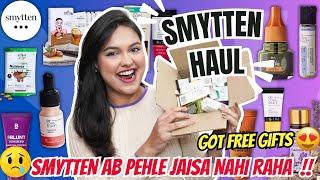 Smytten Ne Loot Liya ?? *HUGE* Smytten Trial Box Haul: Tried New Items! Free Gifts Varsha Meghani