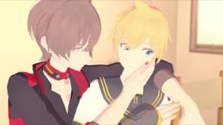 (MMD) Eating for free (Yaoi)