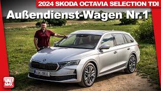 Der 55.650 € Außendienst-Wagen - Das gibt’s für´s Geld im 2024 Skoda Octavia SELECTION TDI