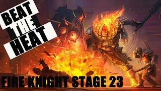 HOW TO BEAT THE FIRE KNIGHT | STAGE 23 | Raid: Shadow Legends