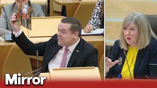 Douglas Ross scolded for using 'prop' in FMQs