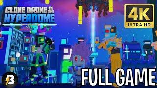 Clone Drone in the Hyperdome Full Gameplay + Ending 4K 60P #vr #clone #drone #minecraft #anime #edf