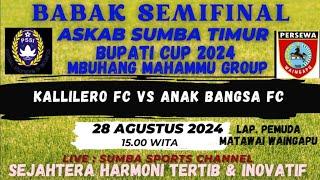 KALLI LERO FC VS ANAK BANGSA FC  SUMBA SPORTS CHANNEL