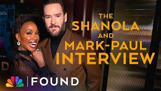 On-Set BFFs Shanola Hampton and Mark-Paul Gosselaar Interview Each Other | Found | NBC