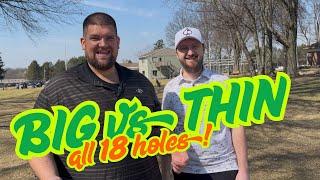 FAT GUY GOLF - Big vs Thin: The REMATCH! @ Chippewa!