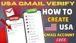 How to Create Verified USA Gmail Account | How To Create Gmail Account |