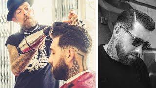 ALL CLIPPER OVER COMB: Beard Trim and Classic Skin Fade by the Butcher