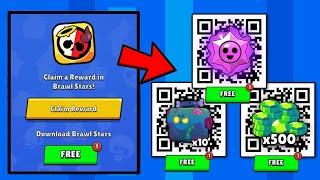 FREE! HYPERCHARGE  STAR DROP & GIFT QR CODE | BRAWL STARS QR CODES 2024  | BRAWL STARS NEW UPDATE