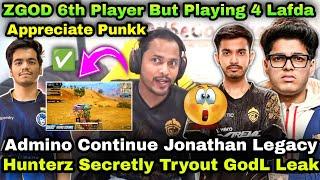 Caster On Hunterz Secretly Tryout In GodL & Admino Continue Jonathan LegacyGodLike Playing 4 Matter