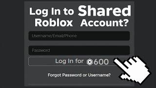 How People Got RICH By SHARING Accounts... (Roblox)