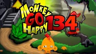 Игра "Счастливая Обезьянка 134" (Monkey GO Happy 134) - прохождение