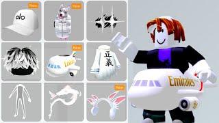 16 FREE WHITE ITEMS ROBLOX!  (2024)