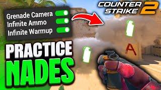 How to Practice Nades in CS2 | CS2 Server Setup Guide | CS2 Practice Config