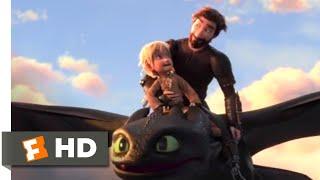 How to Train Your Dragon 3 (2019) - Toothless Returns Scene (10/10) | Movieclips