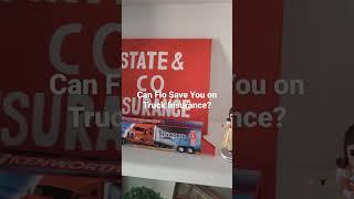 Can Flo Save You on Truck Insurance?