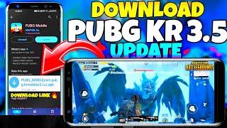 PUBG KR 3.5 UPDATE | HOW TO UPDATE PUBG KR NEW VERSION UPDATE DOWNLOAD | DOWNLOAD PUBG KR UPDATE 3.5