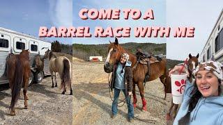 BARREL RACE VLOG: come to a barrel race with me