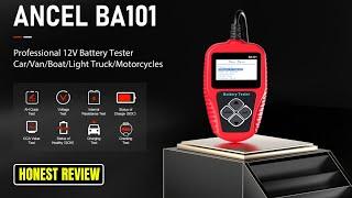 ANCEL BA101 Car Battery Tester Review: 12V Battery & Alternator Test ||