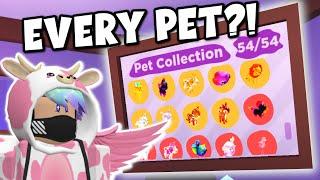 I Bought EVERY Pet In Roblox Overlook Bay! (All 54 pets!)