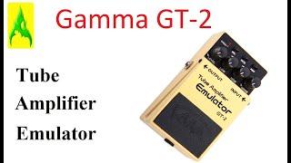 Pedal Gamma Yerasov Tube Amplifier Emulator GT 2 review