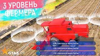 РАБОТА НА ФЕРМЕ В ГТА 5 РП! ПШЕНИЧНОЕ ПОЛЕ - ФЕРМА В GTA 5 RP RAINBOW! САМАЯ ВЫГОДНАЯ РАБОТА В GTA V