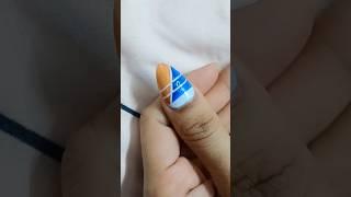 Easy nail art at home  #nailart #simplenails #nails