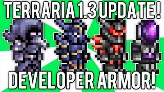 Доспехи разработчиков в Terraria 1.3 [Developer items]